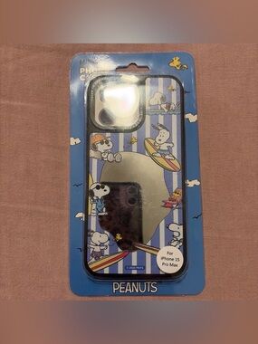 Miniso Peanuts Snoopy iPhone 15 Pro Max Phone Case